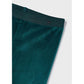 Dark Green Velvet Leggings