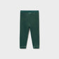 Mayoral 727 Green Velvet Leggings