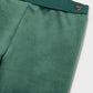 Mayoral 727 Green Velvet Leggings