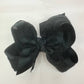 Grosgrain & Lace Layered Hair Bows on Alligator Clip