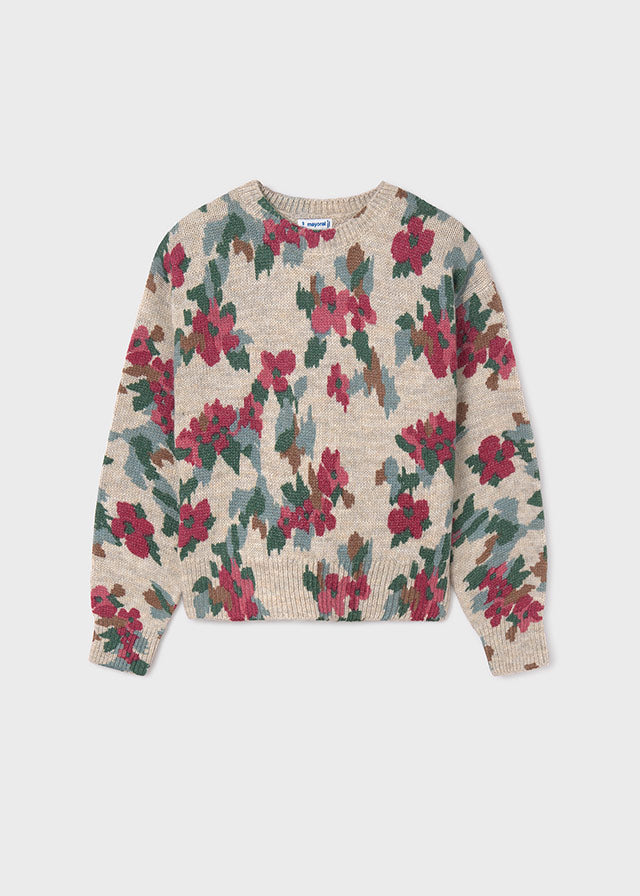 Floral Sweater