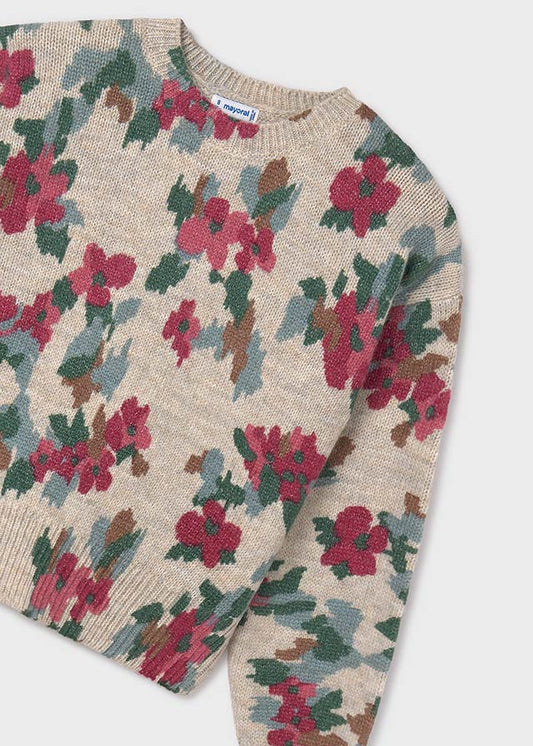 Floral Sweater