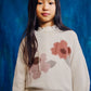 Mayoral 7333 Floral Intarsia Sweater