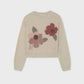 Mayoral 7333 Floral Intarsia Sweater
