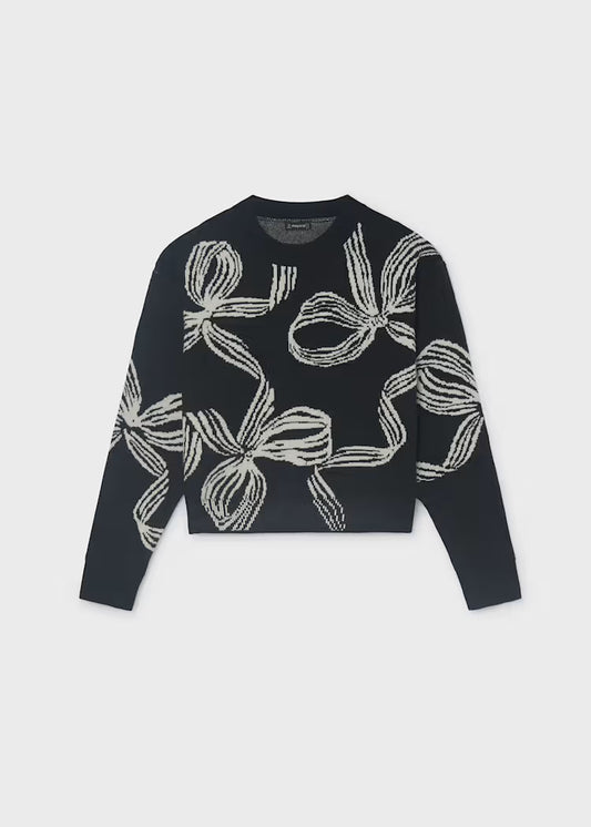 Mayoral 7337 Bow Sweater