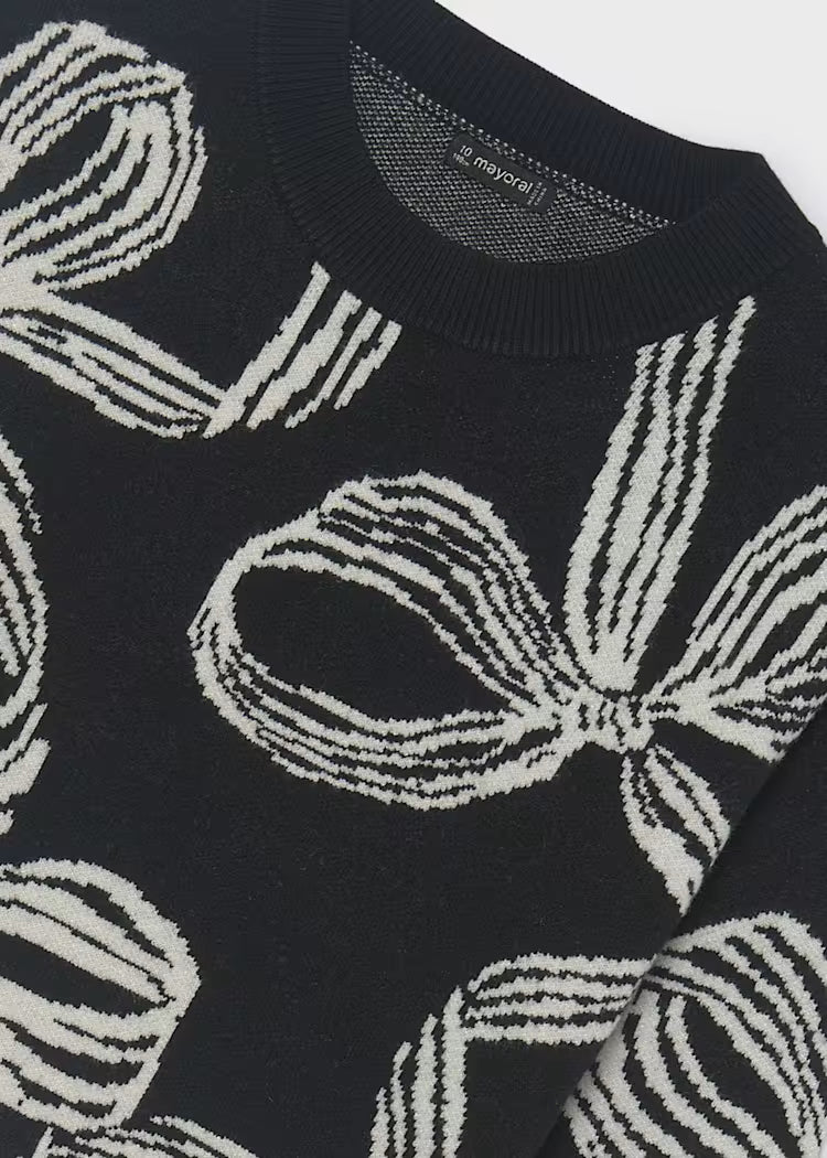 Mayoral 7337 Bow Sweater