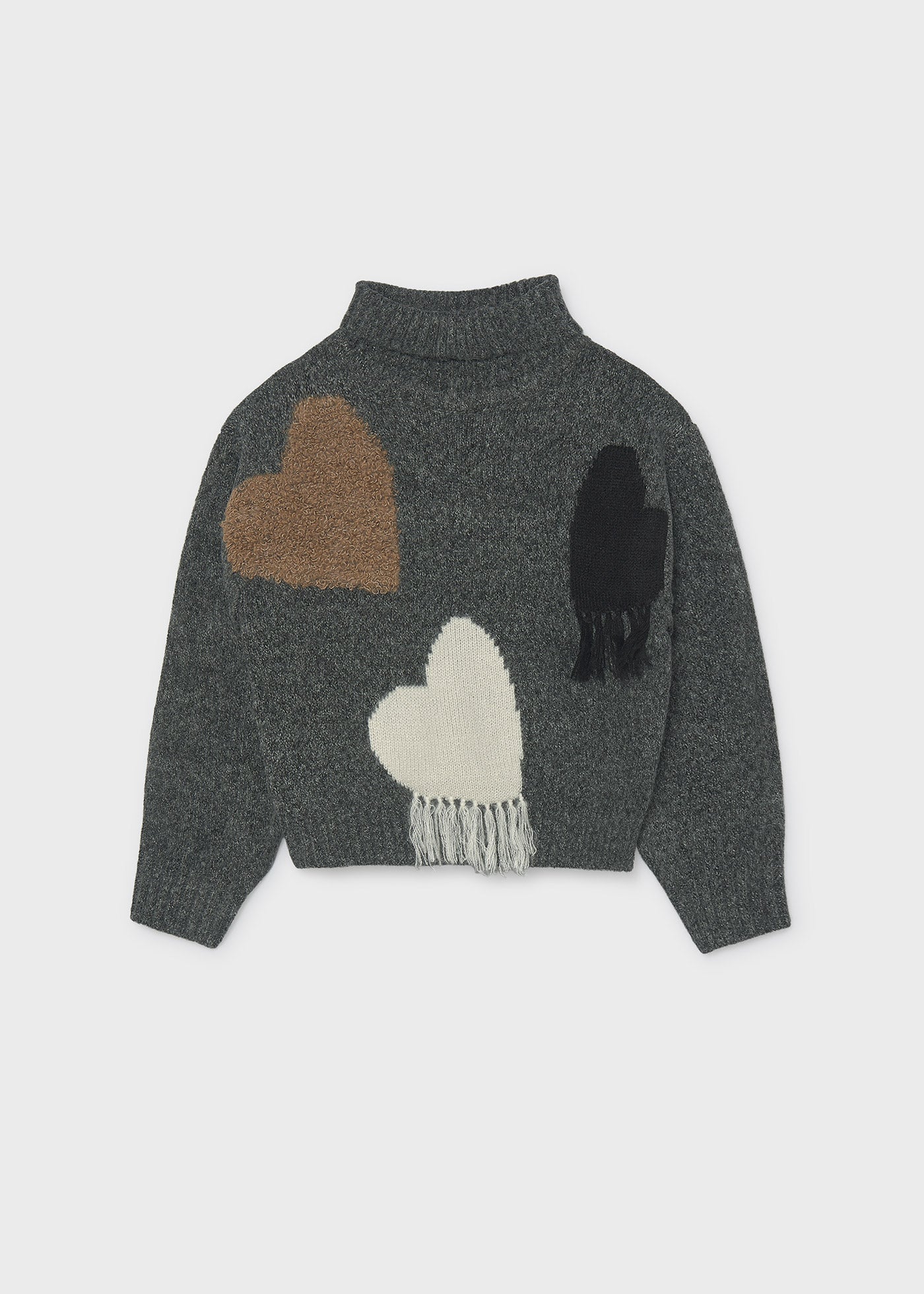 Mayoral 7340 Hearts Sweater
