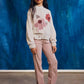 Mayoral 7501 Pink Twill Flare Pants
