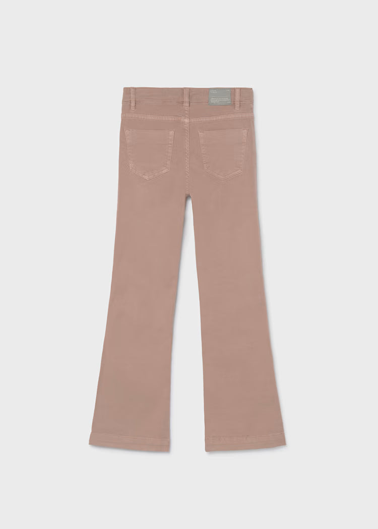 Mayoral 7501 Pink Twill Flare Pants