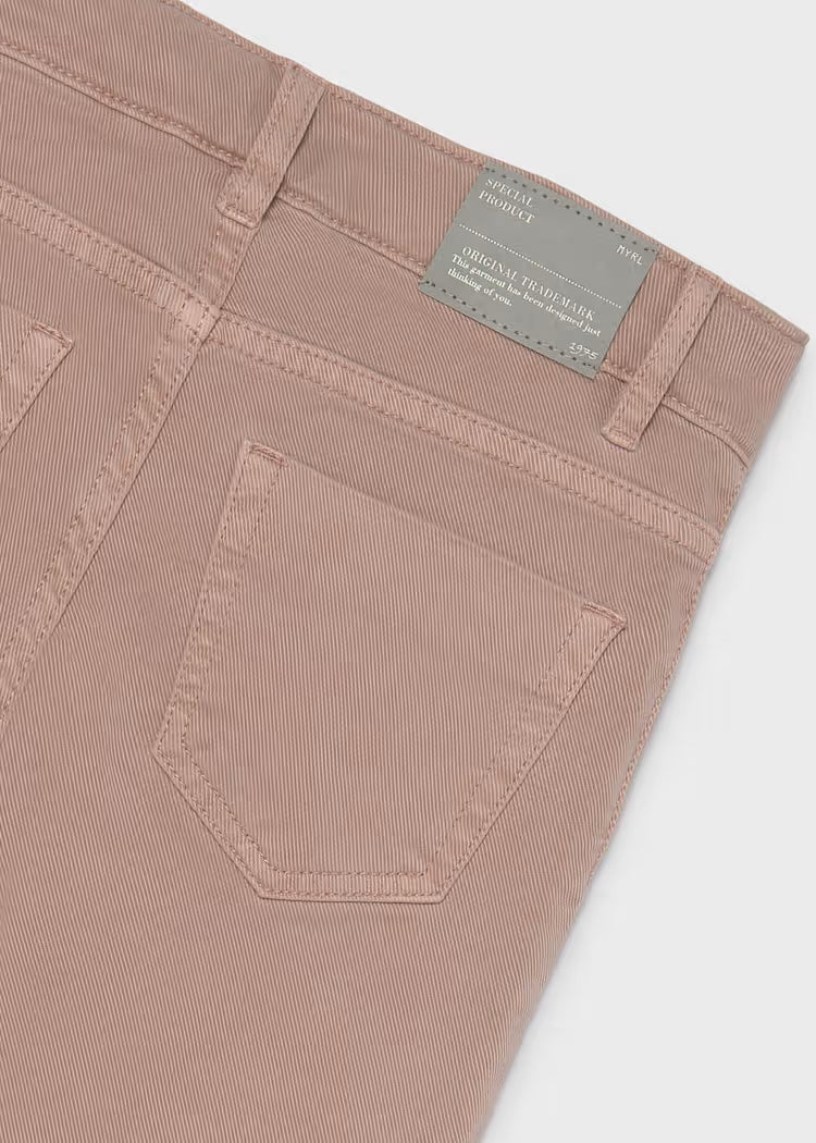 Mayoral 7501 Pink Twill Flare Pants