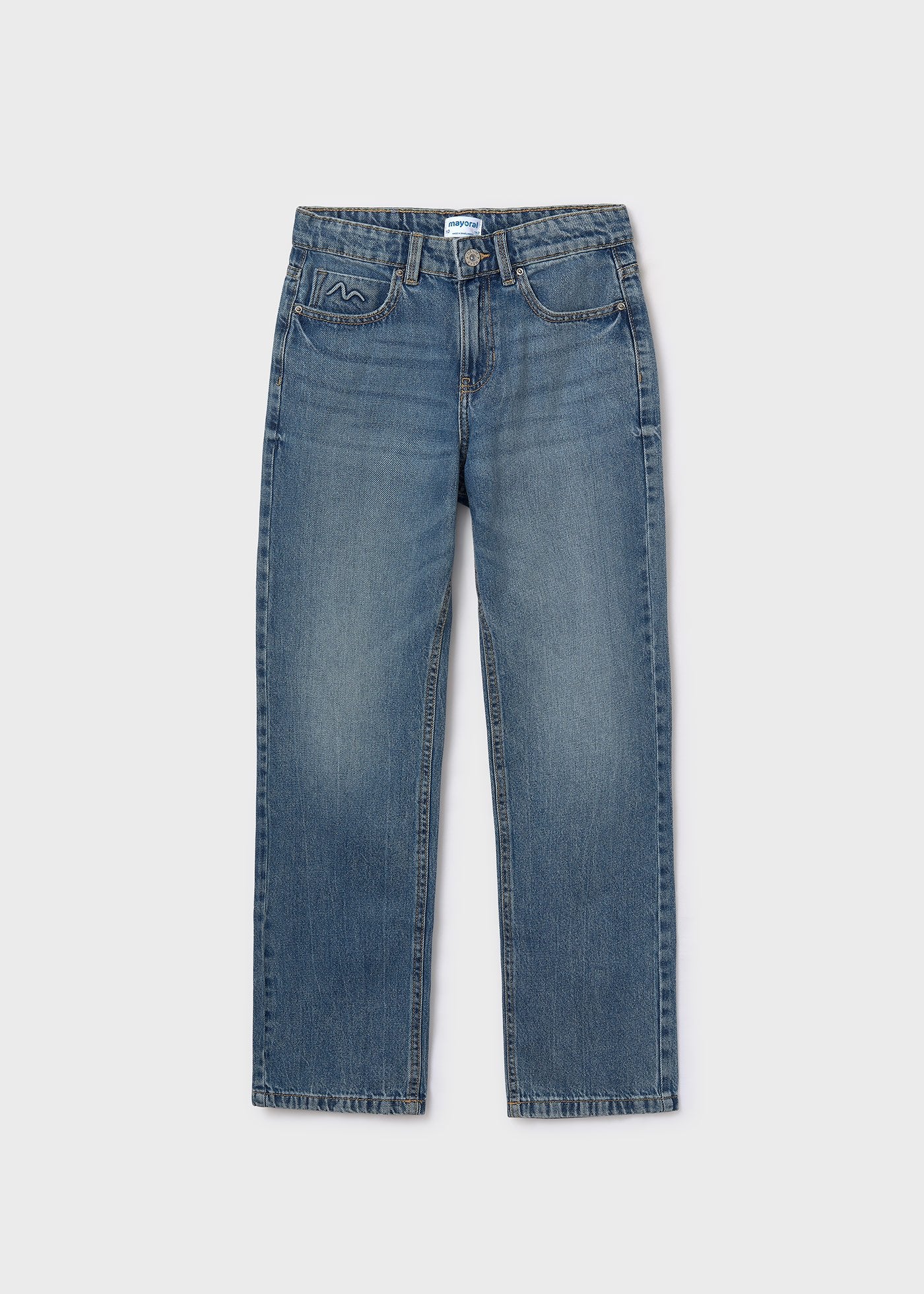 Mayoral 7574 Relaxed Medium Wash Jean