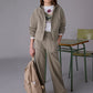 Mayoral 7439 Olive French Terry Zippered Jacket