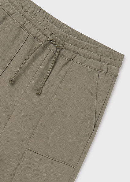 Mayoral 7579 Olive French Terry Trouser Pants