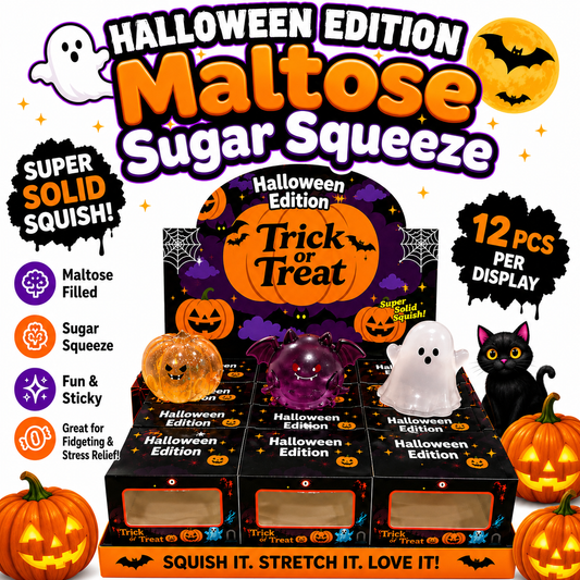 Halloween Edition Maltose Sugar Squeeze - Trick or Treat