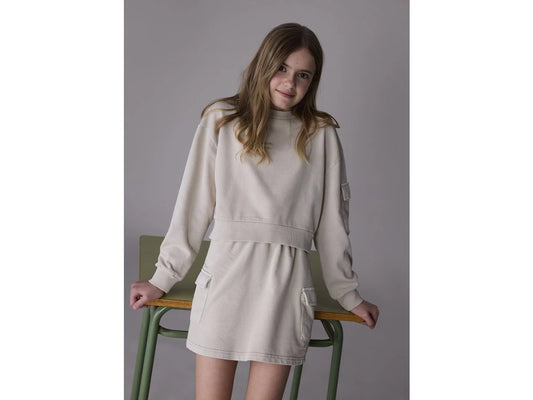 Mayoral 7917 Tween 2pc Skirt Sweatsuit