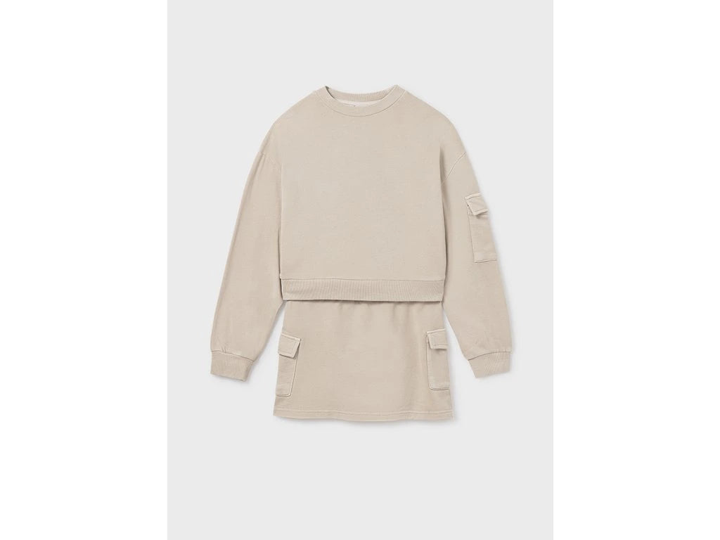 Mayoral 7917 Tween 2pc Skirt Sweatsuit