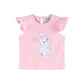 Pink Bunny T-Shirt and Shorts Set