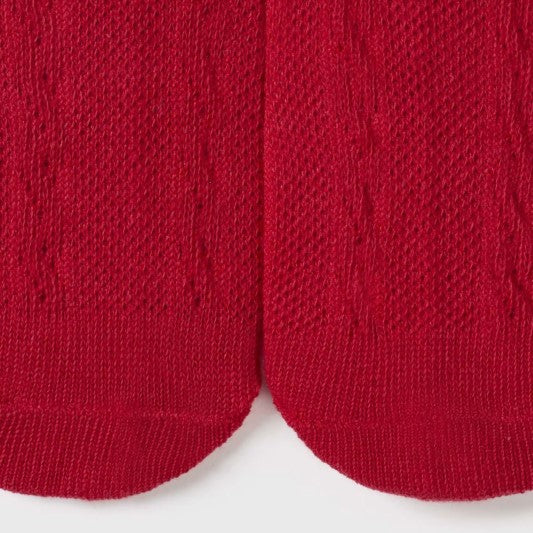 Cable Knit Footed Tights