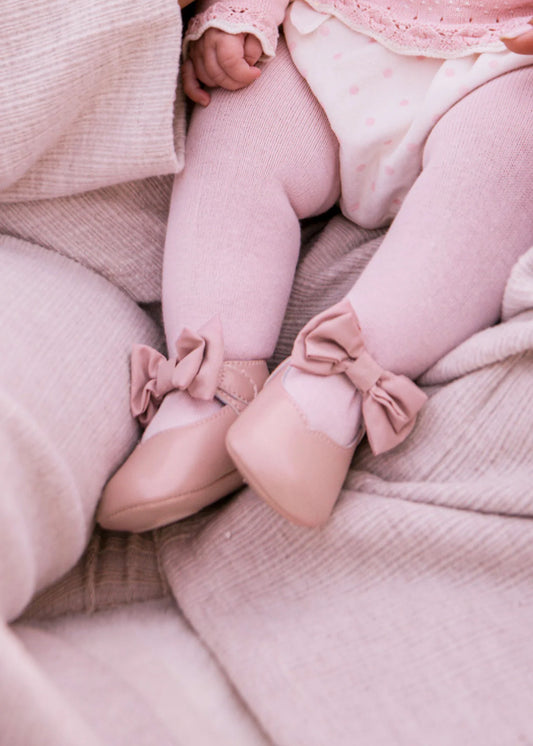 Pink Ballerinas with Bow 9961 Mayoral