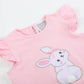 Pink Bunny T-Shirt and Shorts Set