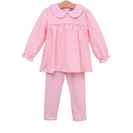 Abigail Pant Set- Light Pink