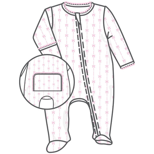 Amelia's Classics Zipper Footie