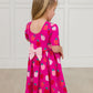 Apple of My Eye Short Sleeve Twirl Dress