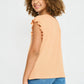 Apricot Waffle Knit Top