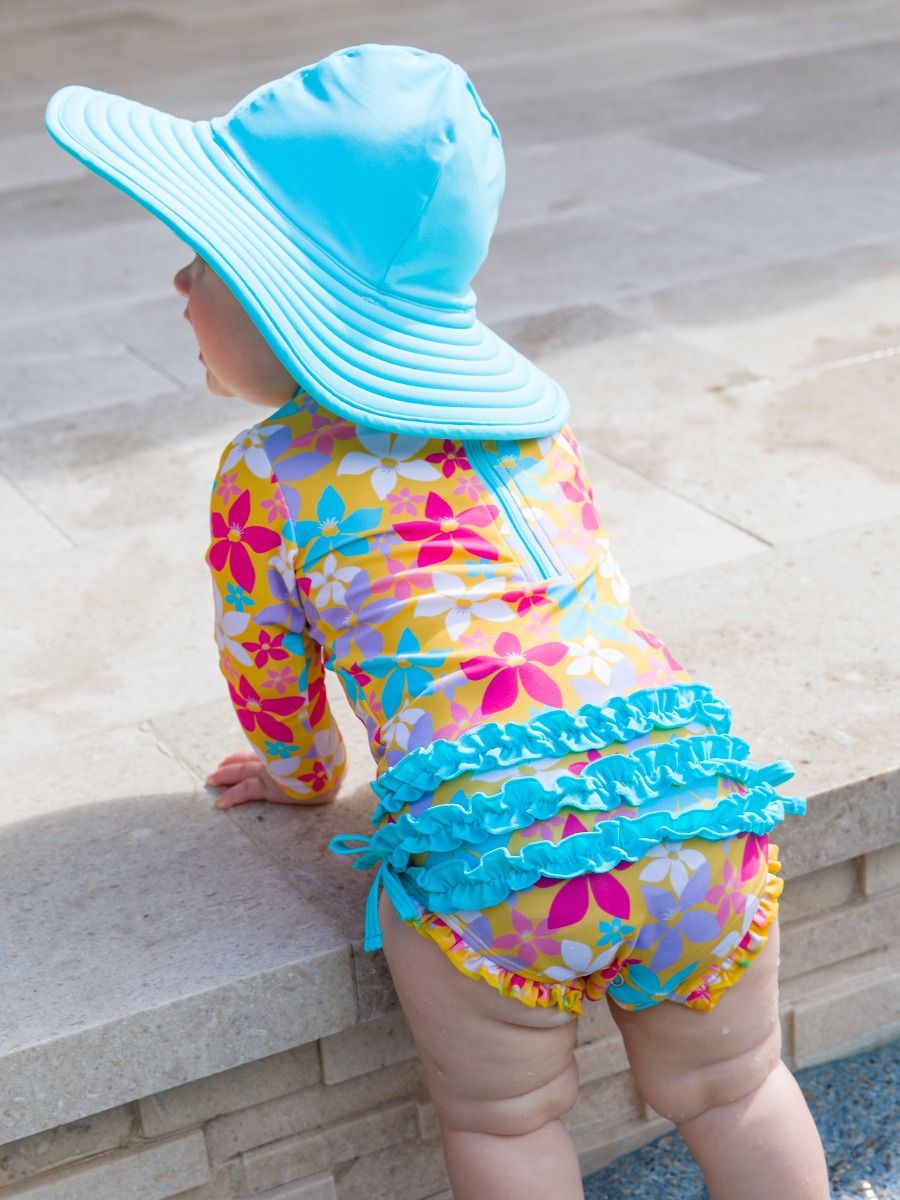 Bright Aqua Swim Hat