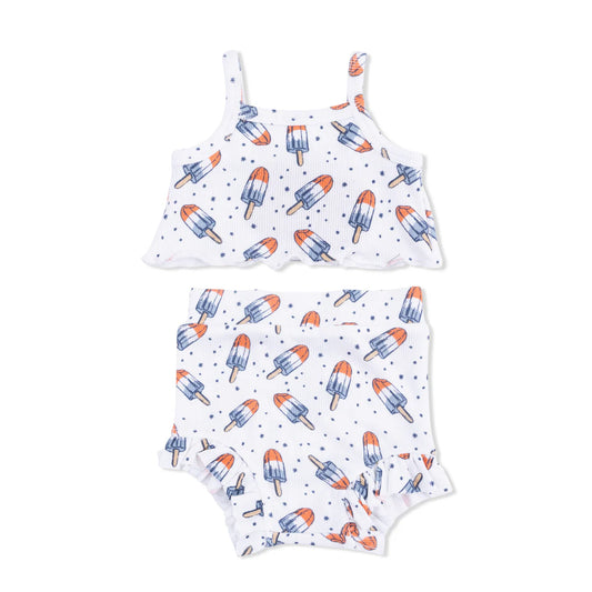 Astro Pop  Tank Top & High Waisted Short