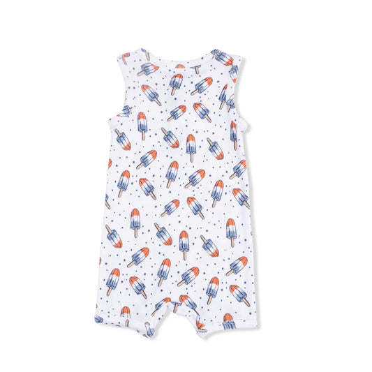 Astro Pop  Henley Shortie Romper
