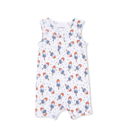 Astro Pop  Henley Shortie Romper