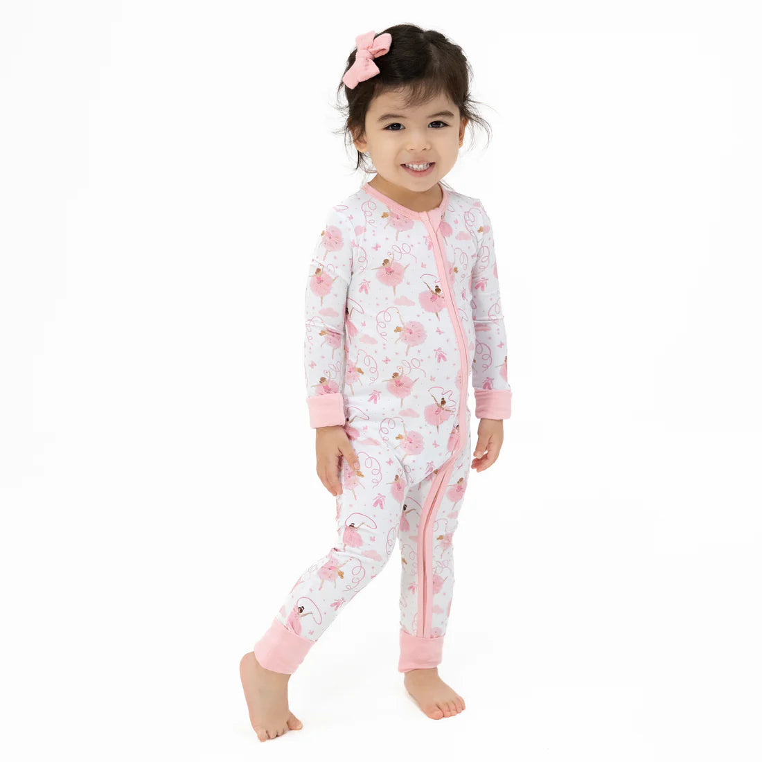 Ribbon Ballerinas  Convertible Romper