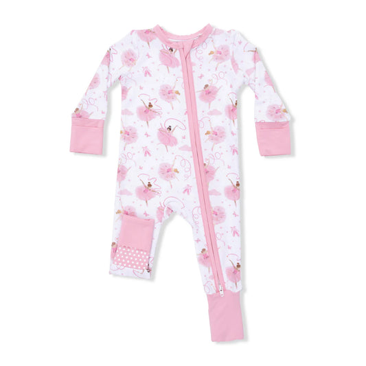 Ribbon Ballerinas  Convertible Romper