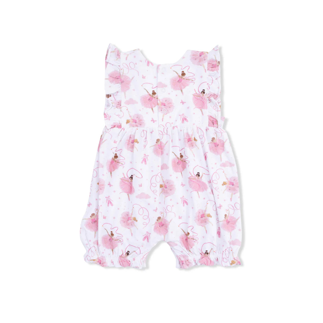 Ribbon Ballerinas  Ruffle Playsuit