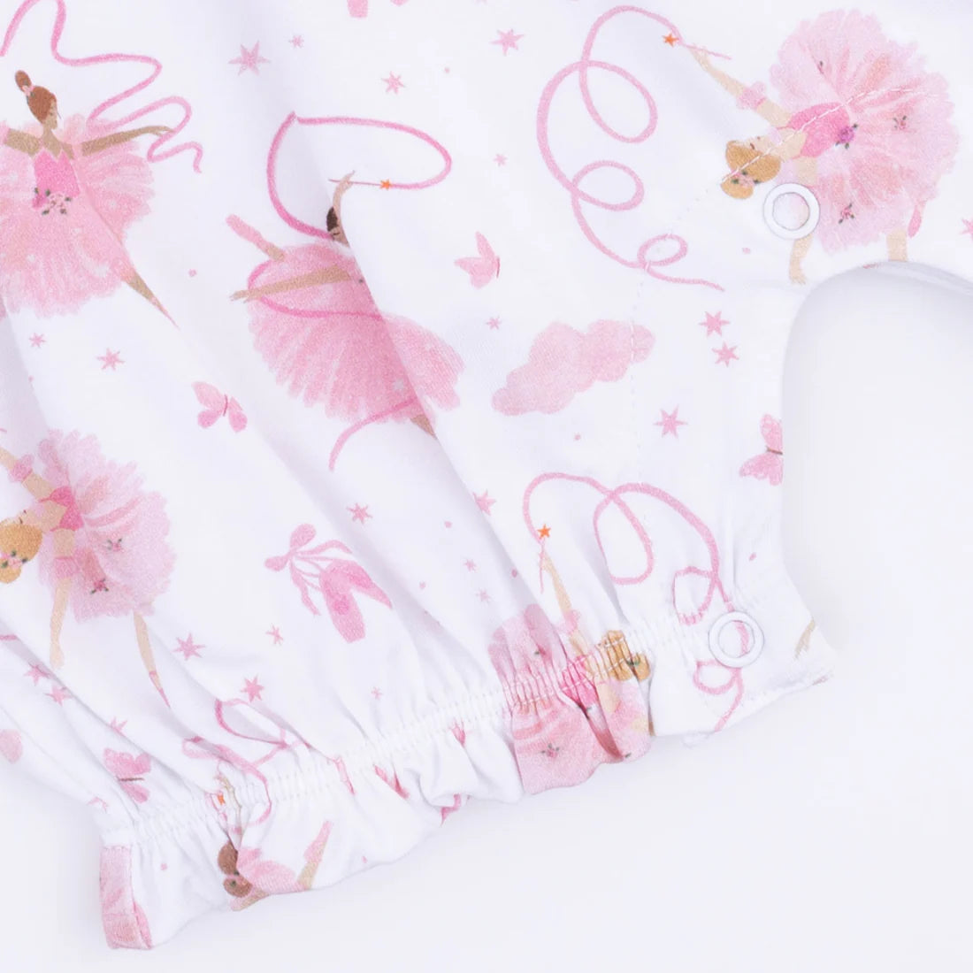 Ribbon Ballerinas  Ruffle Playsuit