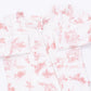 Ballet Toile  2 Way Ruffle Back Zipper Footie