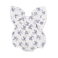 Belle Rosette Dot  V-Neck Bubble