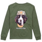 Boys Man's Best Friend LS Olive