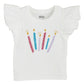 Candle Birthday Girl Tee