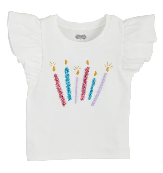 Candle Birthday Girl Tee