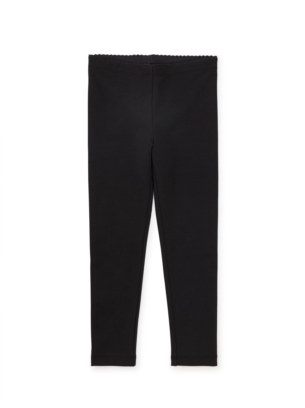 Jet Black Solid Legging