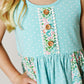 Sea Breeze Bloom Bliss Tier Dress