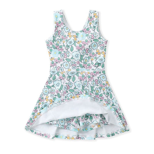 Aqua Bloom Dress