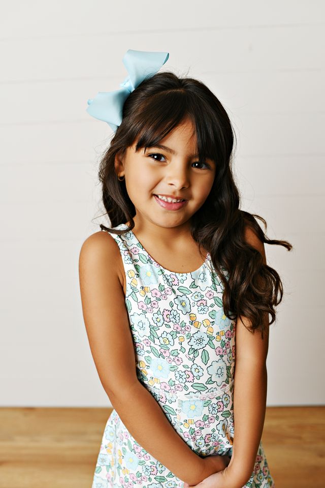Aqua Bloom Dress