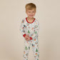 Blue Christmas Pajama Set