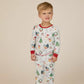 Blue Christmas Pajama Set