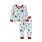 Blue Christmas Pajama Set