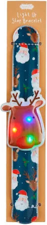 Christmas Light-Up Slap Bracelets