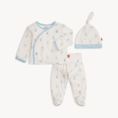Blue Baby Beats Modal Kimono